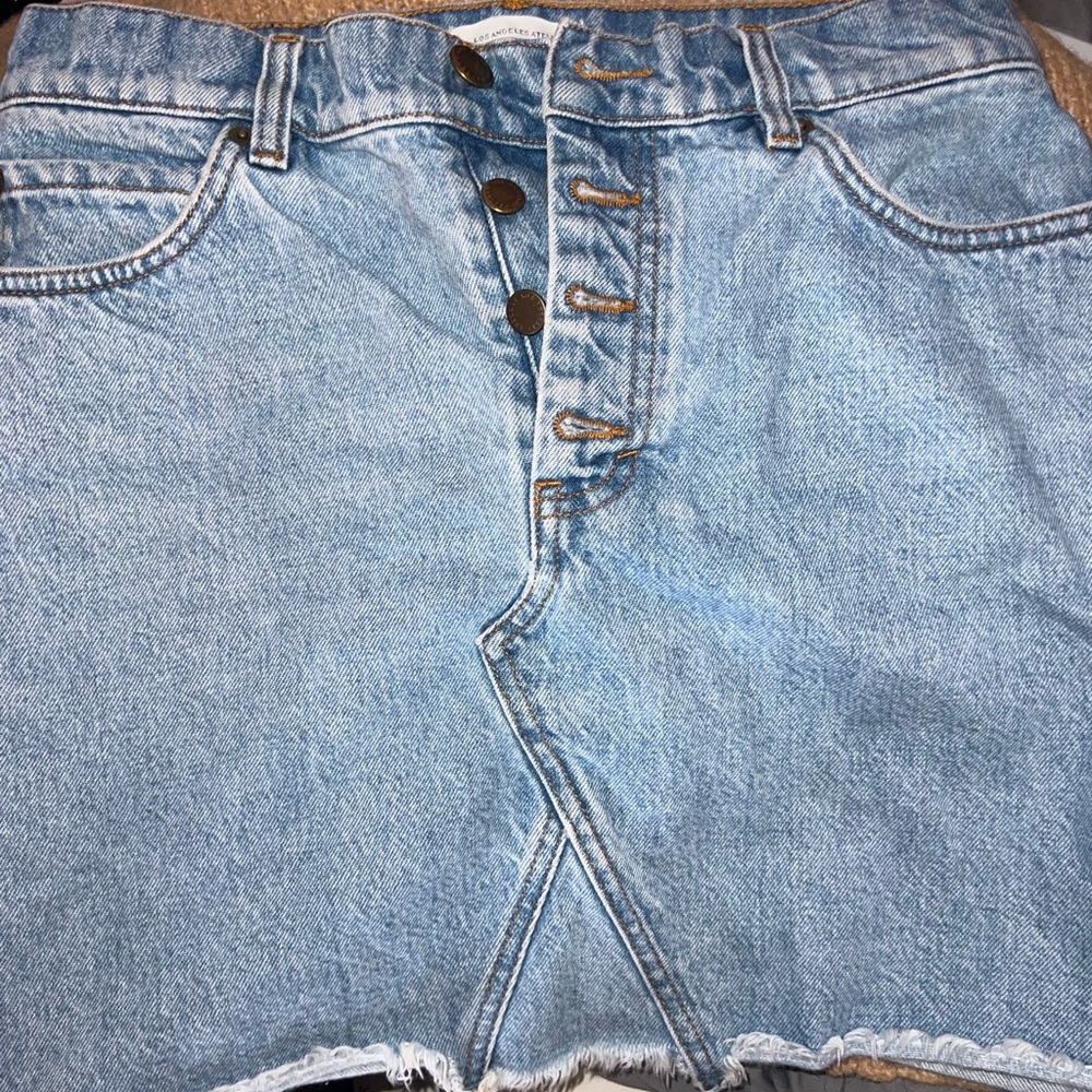 Jean skirt